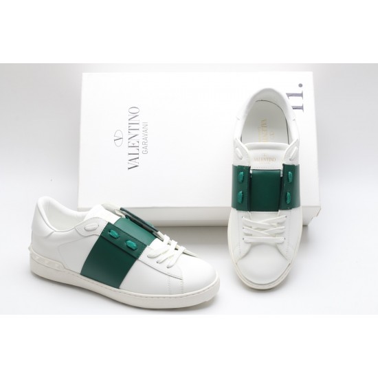 VALENTINO GARAVANI Open Leather Sneakers 