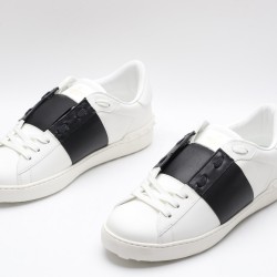 VALENTINO GARAVANI Open Leather Sneakers 