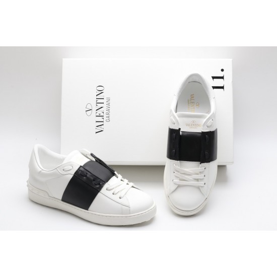 VALENTINO GARAVANI Open Leather Sneakers 