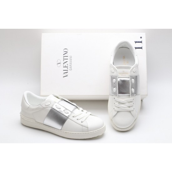 VALENTINO GARAVANI Open Leather Sneakers 