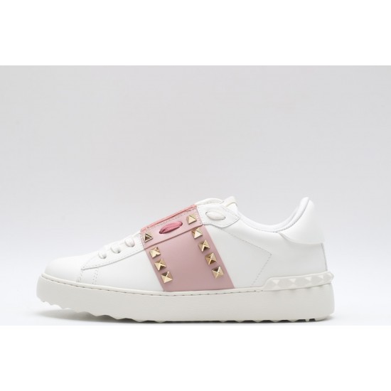 VALENTINO GARAVANI Rockstud Untitled Leather Sneakers