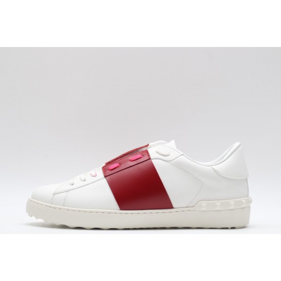 VALENTINO GARAVANI Open Leather Sneakers 