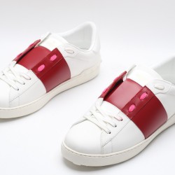 VALENTINO GARAVANI Open Leather Sneakers 