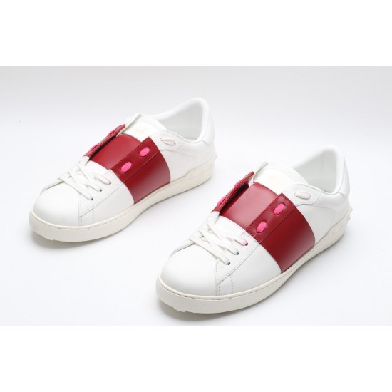 VALENTINO GARAVANI Open Leather Sneakers 