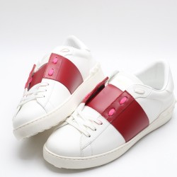 VALENTINO GARAVANI Open Leather Sneakers 