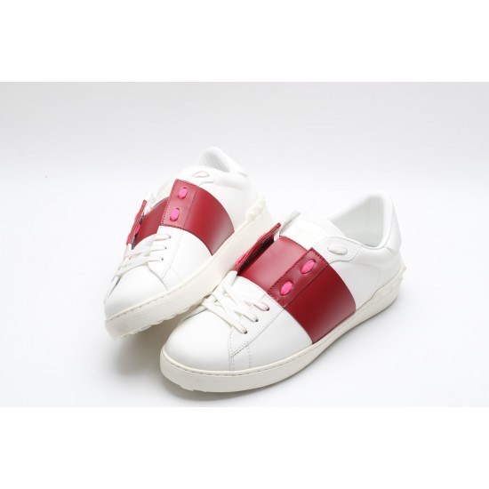 VALENTINO GARAVANI Open Leather Sneakers 